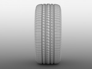 dodge challenger gt awd 2017 wheel Modello 3D