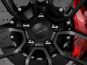 dodge challenger hellcat widebody 2017 wheel Modèle 3D