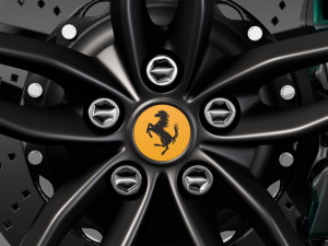 ferrari 488 speedster wheel 3D Model