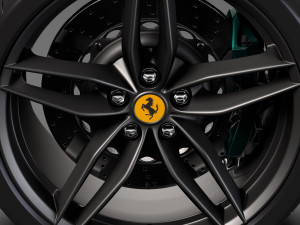 ferrari 488 speedster wheel 3D Model