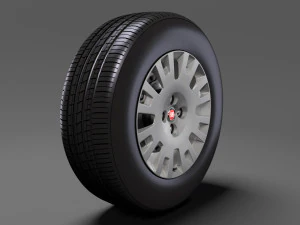 fiat fiorino 2wheel 2017 3D Model