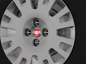 fiat fiorino 2wheel 2017 3D Model
