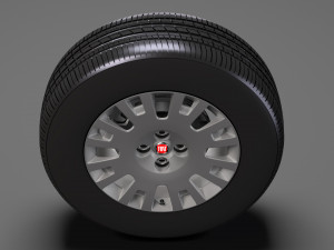 fiat fiorino 2wheel 2017 3D Model