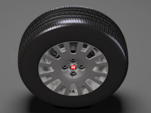 fiat fiorino 2wheel 2017 3D Model