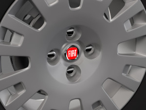 fiat fiorino 2wheel 2017 3D Model