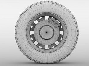fiat fiorino 2wheel 2017 3D Model