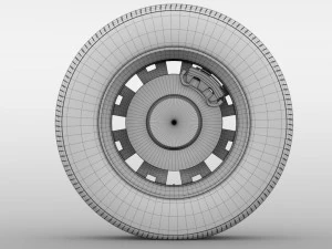 fiat fiorino 2wheel 2017 3D Model