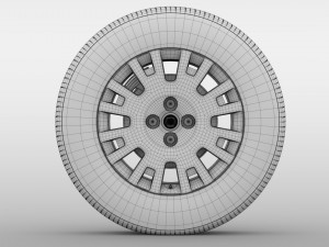 fiat fiorino 2wheel 2017 3D Model