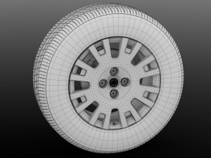 fiat fiorino 2wheel 2017 3D Model