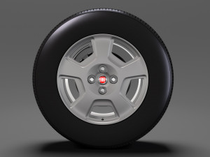 fiat fiorino wheel 2017 3D Model