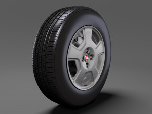 fiat fiorino wheel 2017 3D Model