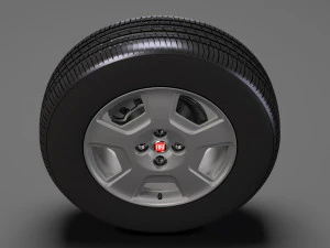 fiat fiorino wheel 2017 3D Model