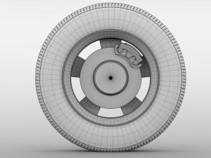fiat fiorino wheel 2017 3D Model