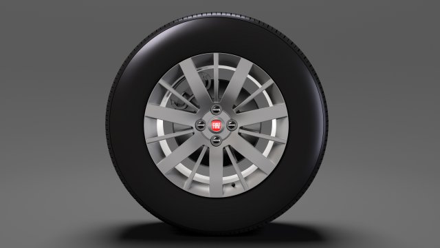 fiat qubo trekking 2wheel 2017 Modello 3D .c4d .max .obj .3ds .fbx .stl .blend 