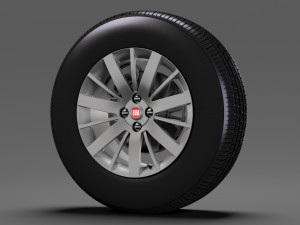 fiat qubo trekking 2wheel 2017 Modello 3D