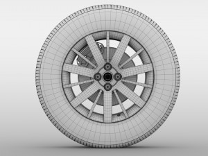 fiat qubo trekking 2wheel 2017 Modello 3D