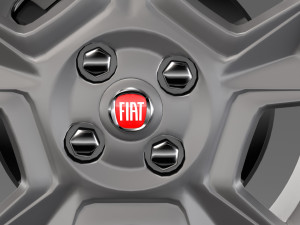 fiat qubo trekking wheel 2017 3D मॉडल