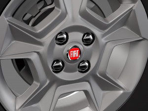 fiat qubo trekking wheel 2017 3D मॉडल
