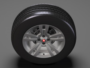 fiat qubo wheel 2017 3D Modell