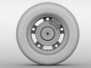 fiat qubo wheel 2017 3D Modell