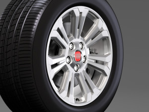 fiat talento van wheel 2016 Model 3D