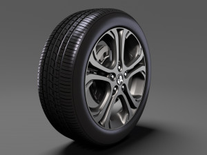 holden bolt ev wheel 2017 3D 모델
