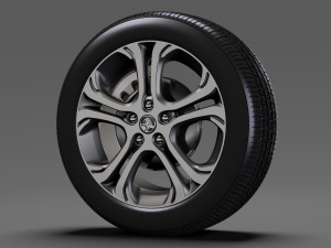 holden bolt ev wheel 2017 3D 모델