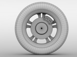 holden bolt ev wheel 2017 3D 모델