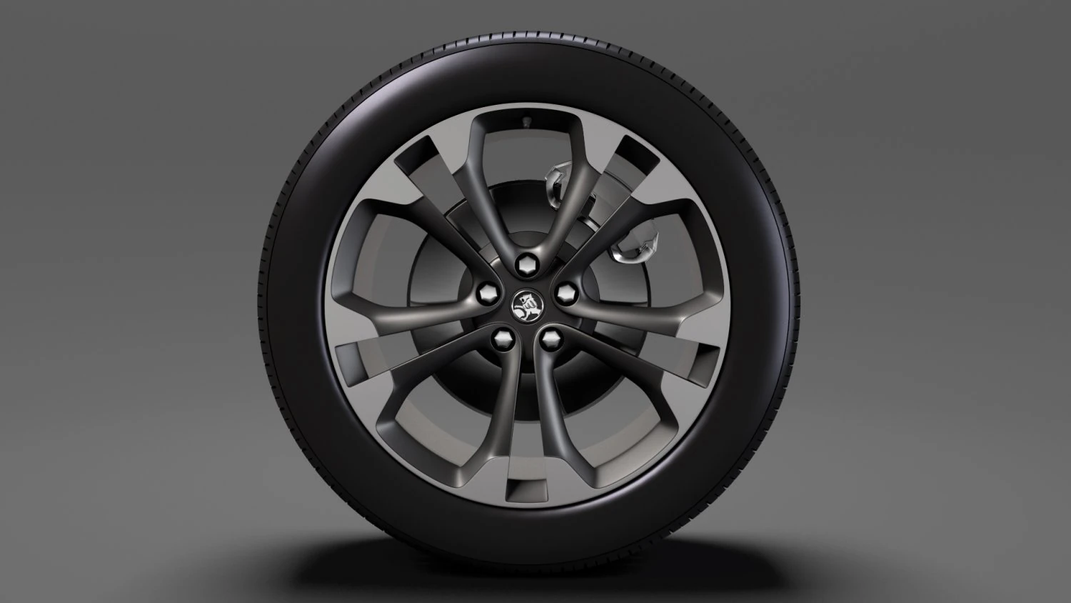 holden cascada wheel 2017 3D Model .c4d .max .obj .3ds .fbx .stl .blend 