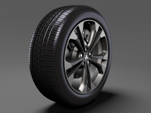 holden cascada wheel 2017 Modelo 3D
