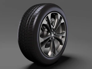 holden cascada wheel 2017 3D Model