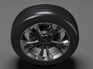 holden cascada wheel 2017 3D Model