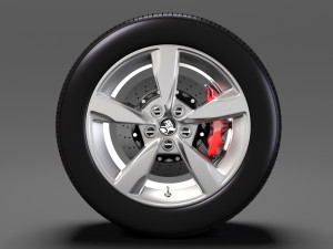 holden commodore sv6 2017 wheel 3D Model