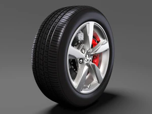holden commodore sv6 2017 wheel 3D Model