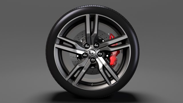 hsv clubsport r8 tourer gen f2 wheel 2017 3D Model .c4d .max .obj .3ds .fbx .stl .blend 