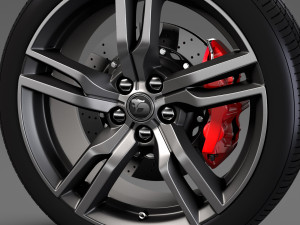 hsv clubsport r8 tourer gen f2 wheel 2017 3D Model