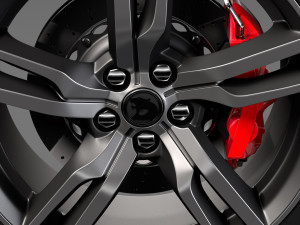 hsv clubsport r8 tourer gen f2 wheel 2017 3D Model