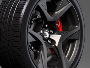 hsv gts gen f2 wheel 2017 Model 3D