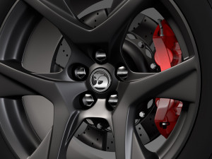 hsv gts gen f2 wheel 2017 Model 3D