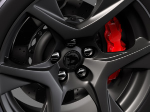 hsv gts gen f2 wheel 2017 Model 3D