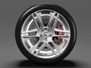 hsv gts maloo gen f2 2017 wheel Modèle 3D