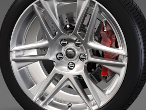 hsv gts maloo gen f2 2017 wheel 3D Модель