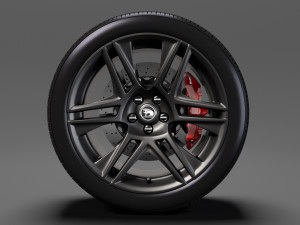 hsv maloo r8 black 2017 wheel 3Dモデル