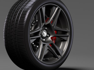 hsv maloo r8 black 2017 wheel 3D Модель