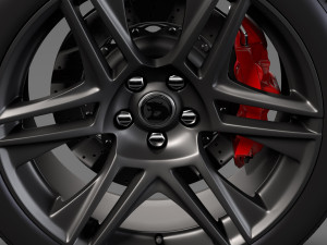 hsv maloo r8 black 2017 wheel 3D Модель