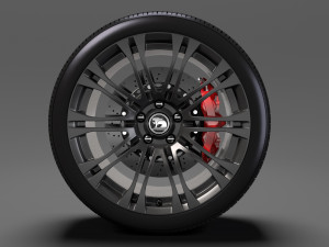 hsv senator signature gen f2 wheel 2017 3D Model
