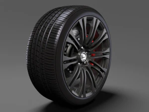 Koło sygnowane przez senatora hsv gen f2 2017 Model 3D