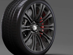 Koło sygnowane przez senatora hsv gen f2 2017 Model 3D