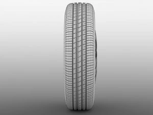 hyundai h350 van wheel 2017 3D Model