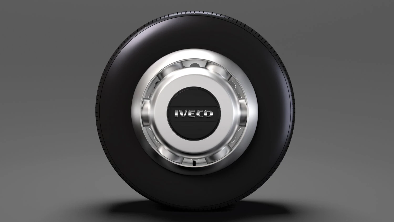iveco daily minibus front wheel 2017 3D Model .c4d .max .obj .3ds .fbx .stl .blend